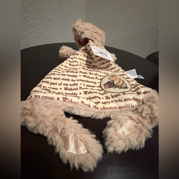 Disney Baby Cream and Brown Storytime Blanket(F14)@ - Picture 3 of 8